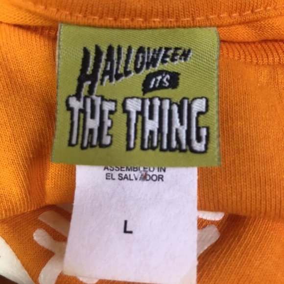 Seasonal Halloween Y2K Scared To Death Halloween Its The Thing Sz.L T Shirt - Picture 5 of 5